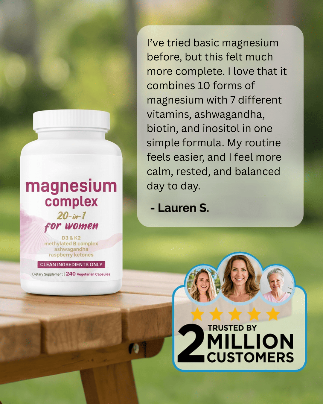 20-In-1 Women's Magnesium Complex